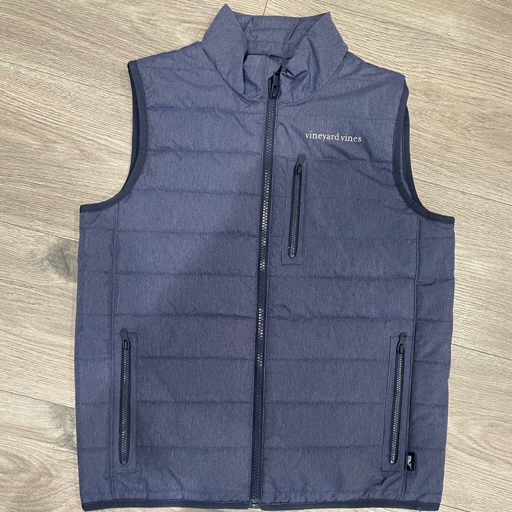 Vineyard Vines Quilted Boys Vest